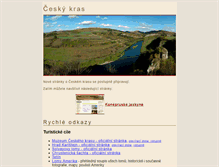 Tablet Screenshot of cesky-kras.cz